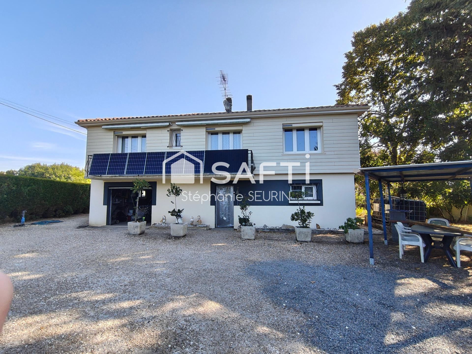 Maison sur sous sol