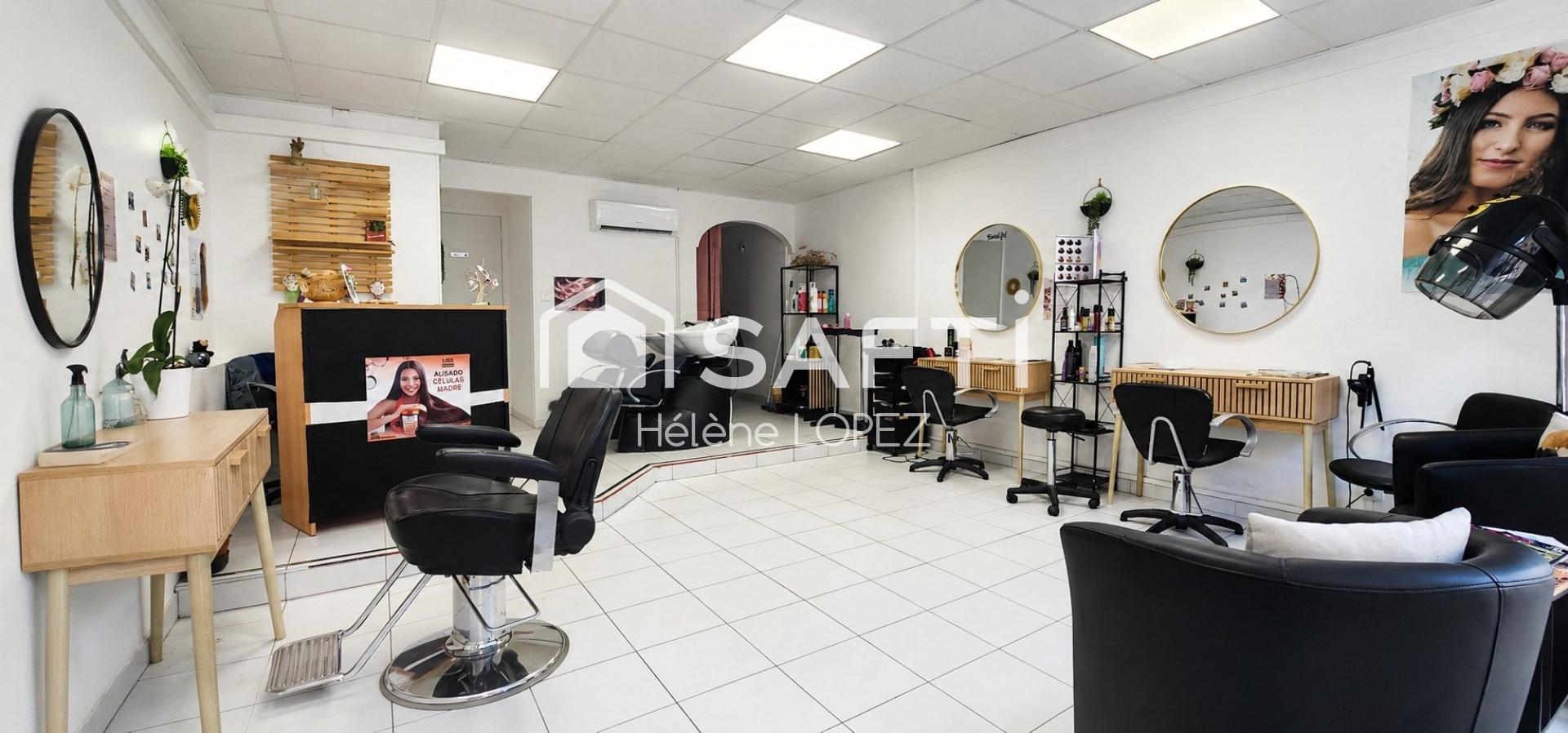 Fonds de commerce salon de coiffure · à Bages · 49 m² · 10 000 €