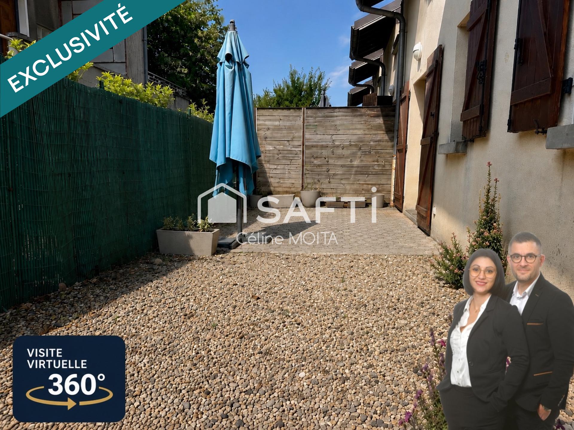 Appartement T3 66m2 avec jardinet à Saint Alban de Leysse