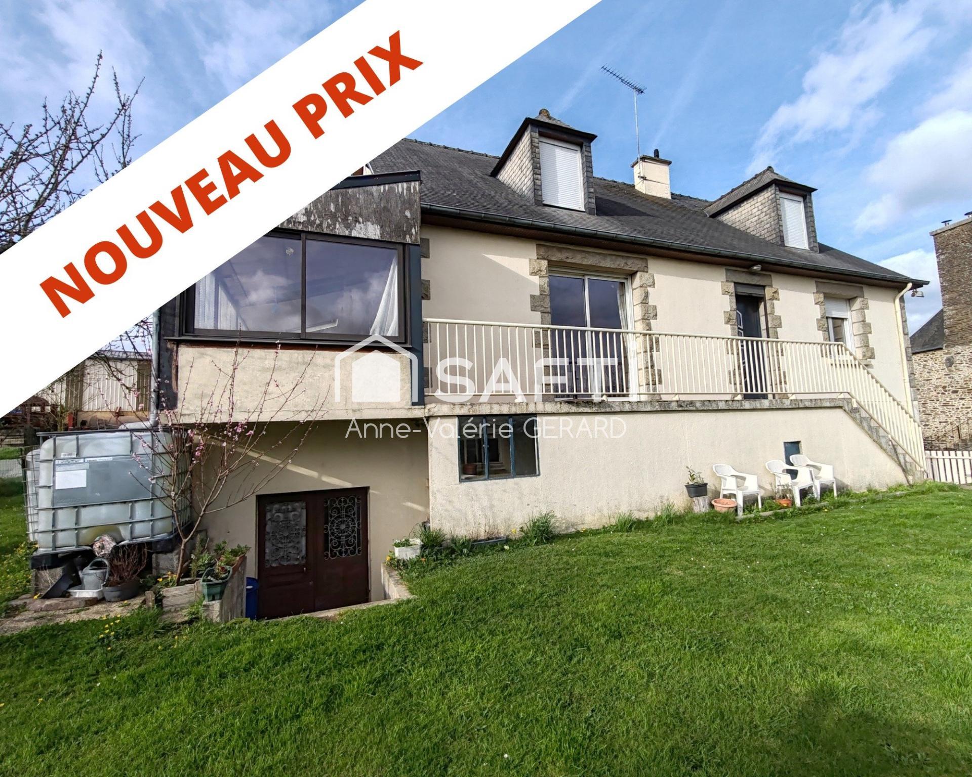 Pavillon 202 m² avec sous sol et grand terrain clos