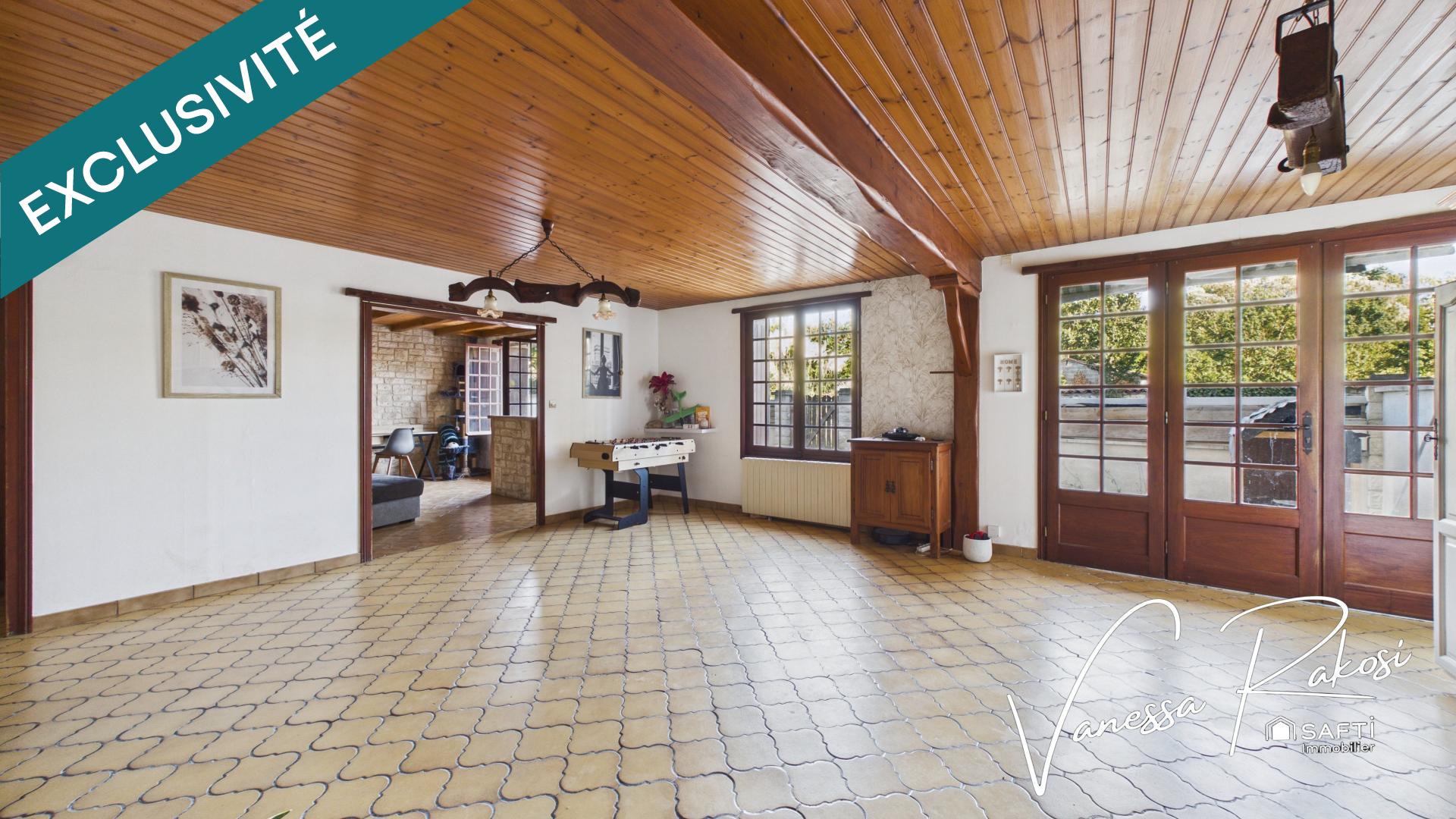 Mazeray, Maison 140m² vie de plain pied , 4 chambres et terrasse