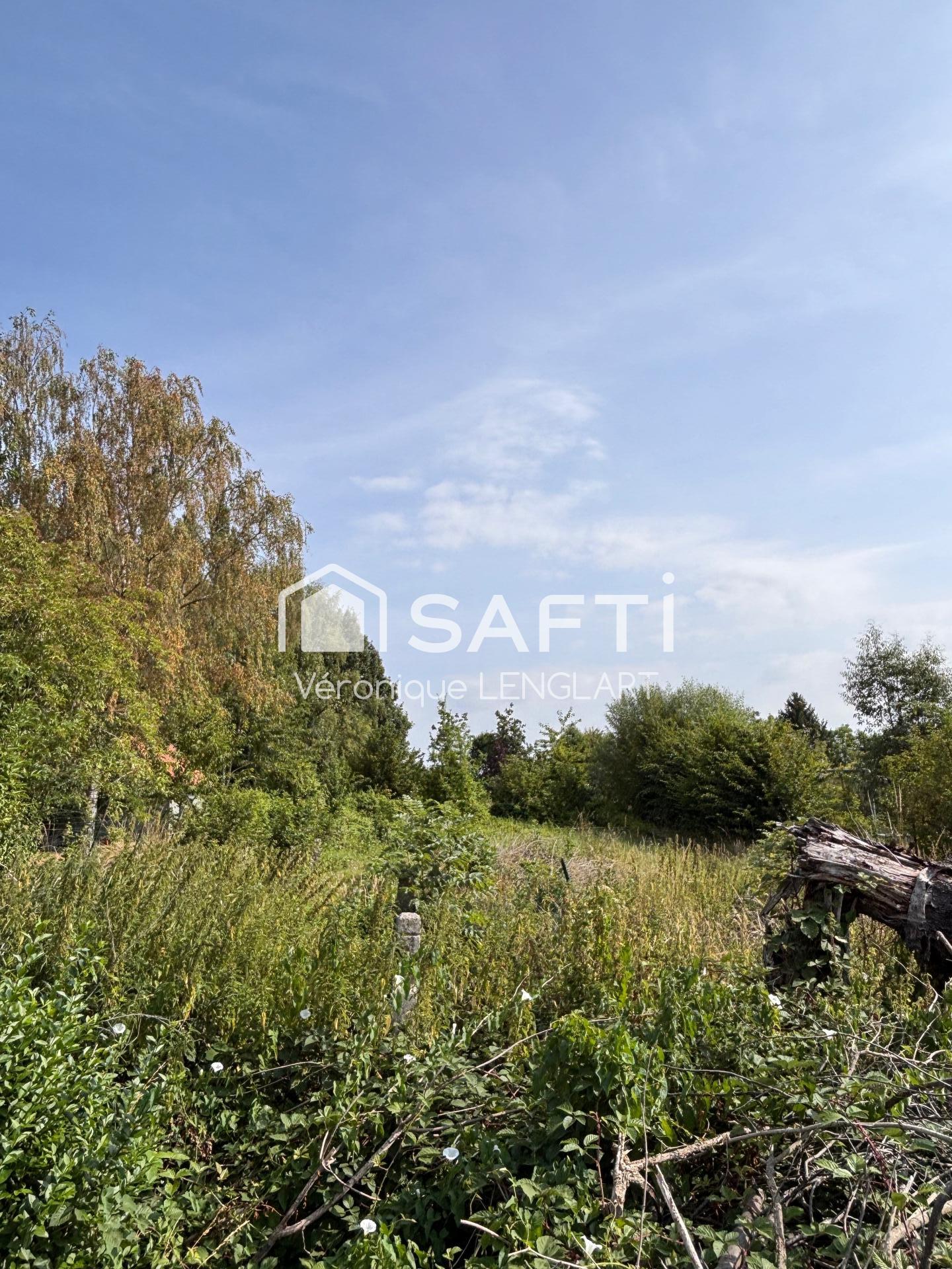 Terrain constructible de second rideau, cadre privilégié