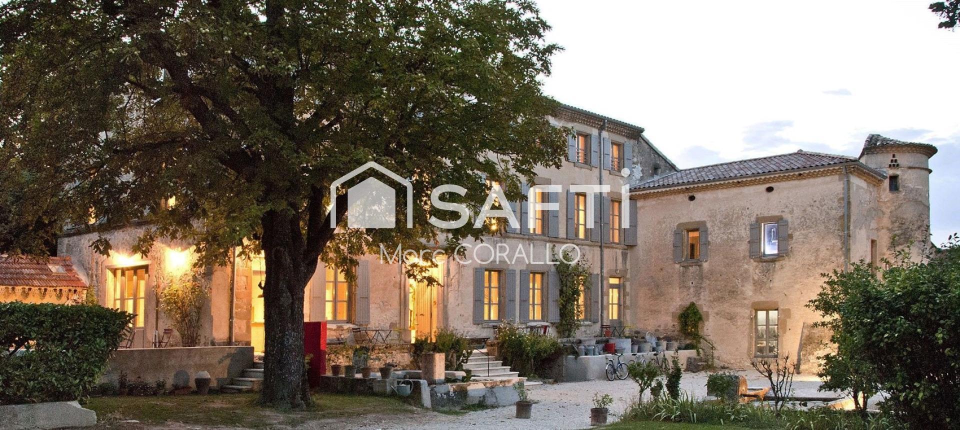 Bastide d’exception du XVIIIᵉ siècle dans la Drôme.
