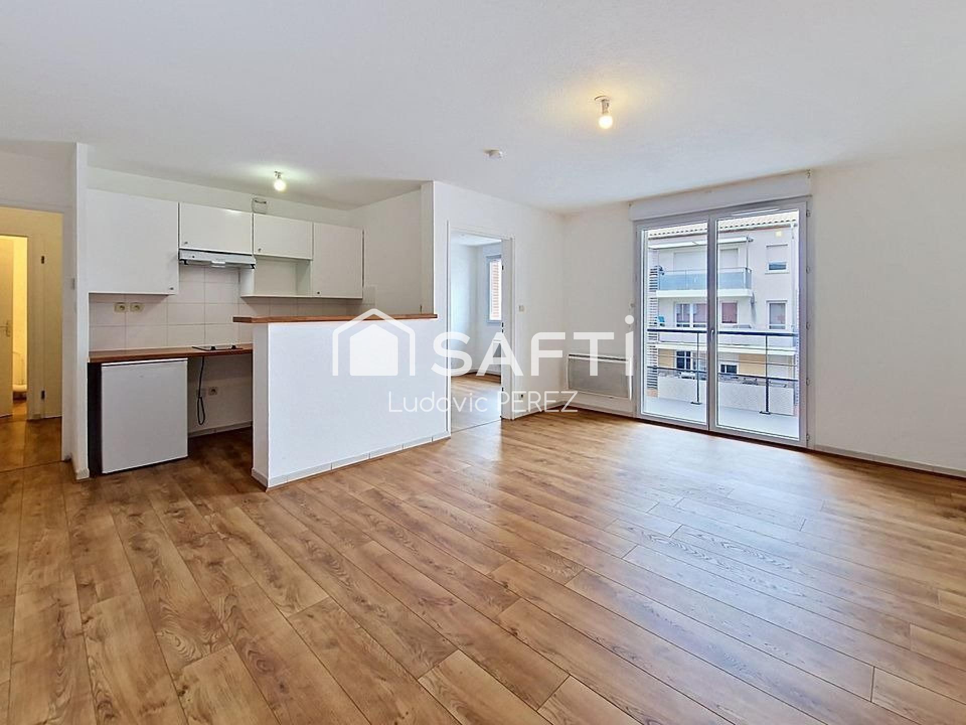 Lespinasse 31150 – Appartement T3 rénové avec parking, au cœur des commerces