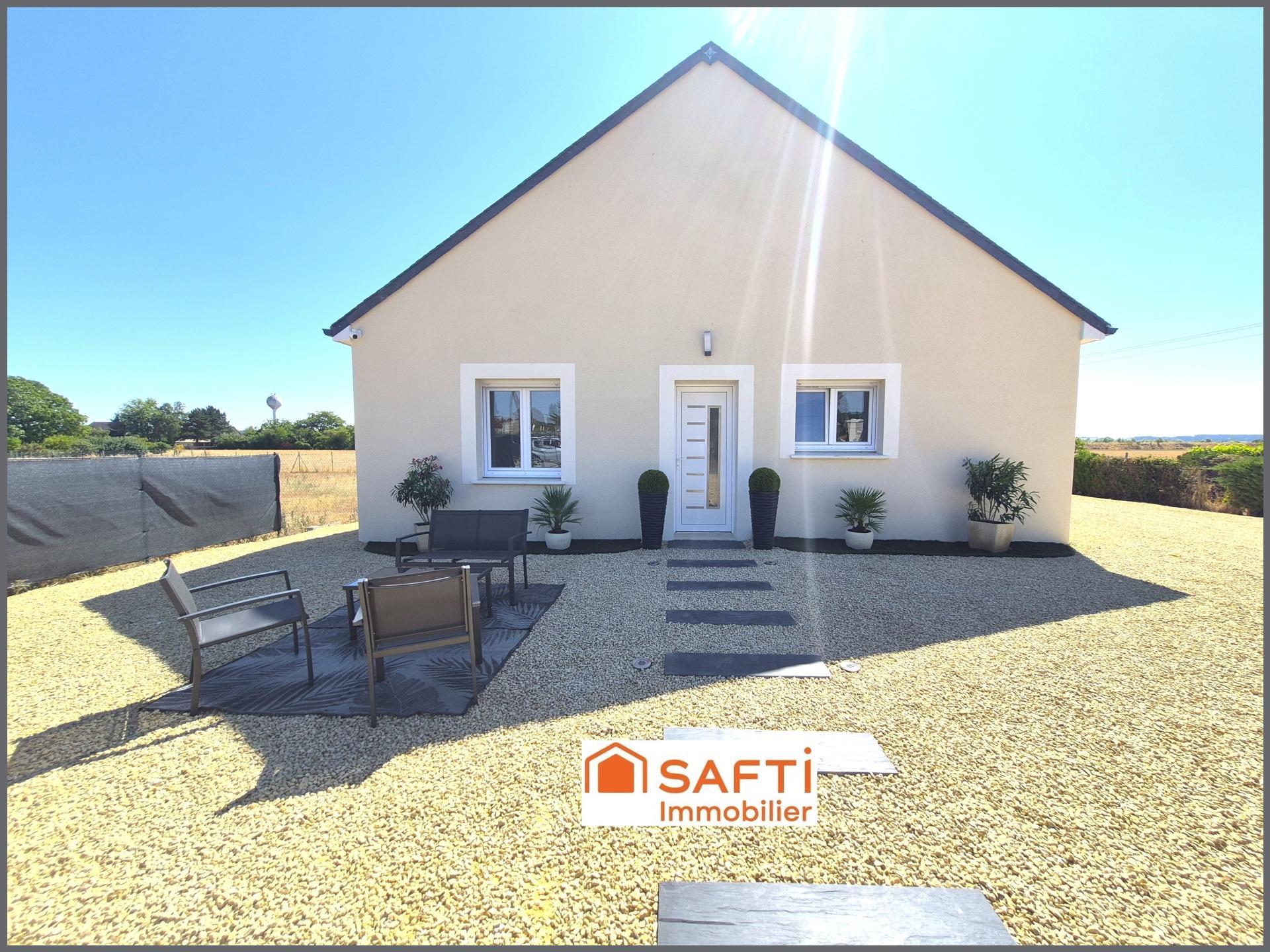 LA CELLE - DESCARTES PLAIN PIED hameau 3ch +Jardin