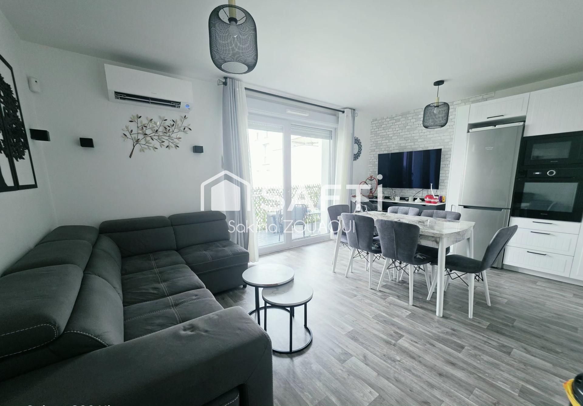 Appartement 3 pièces 57 m² · à Grigny · 57 m² · 174 900 €