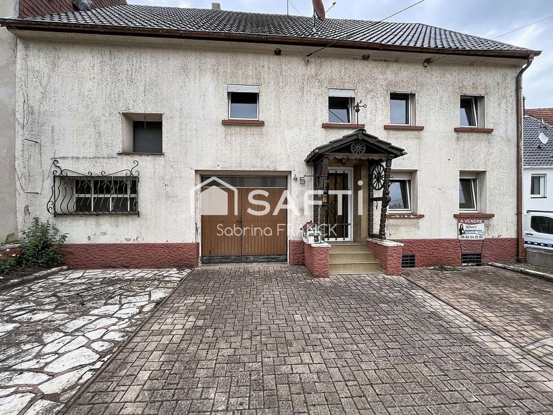 Maison 6 pièces 117 m² · à Blies-Ébersing · 117 m² · 58 000 €