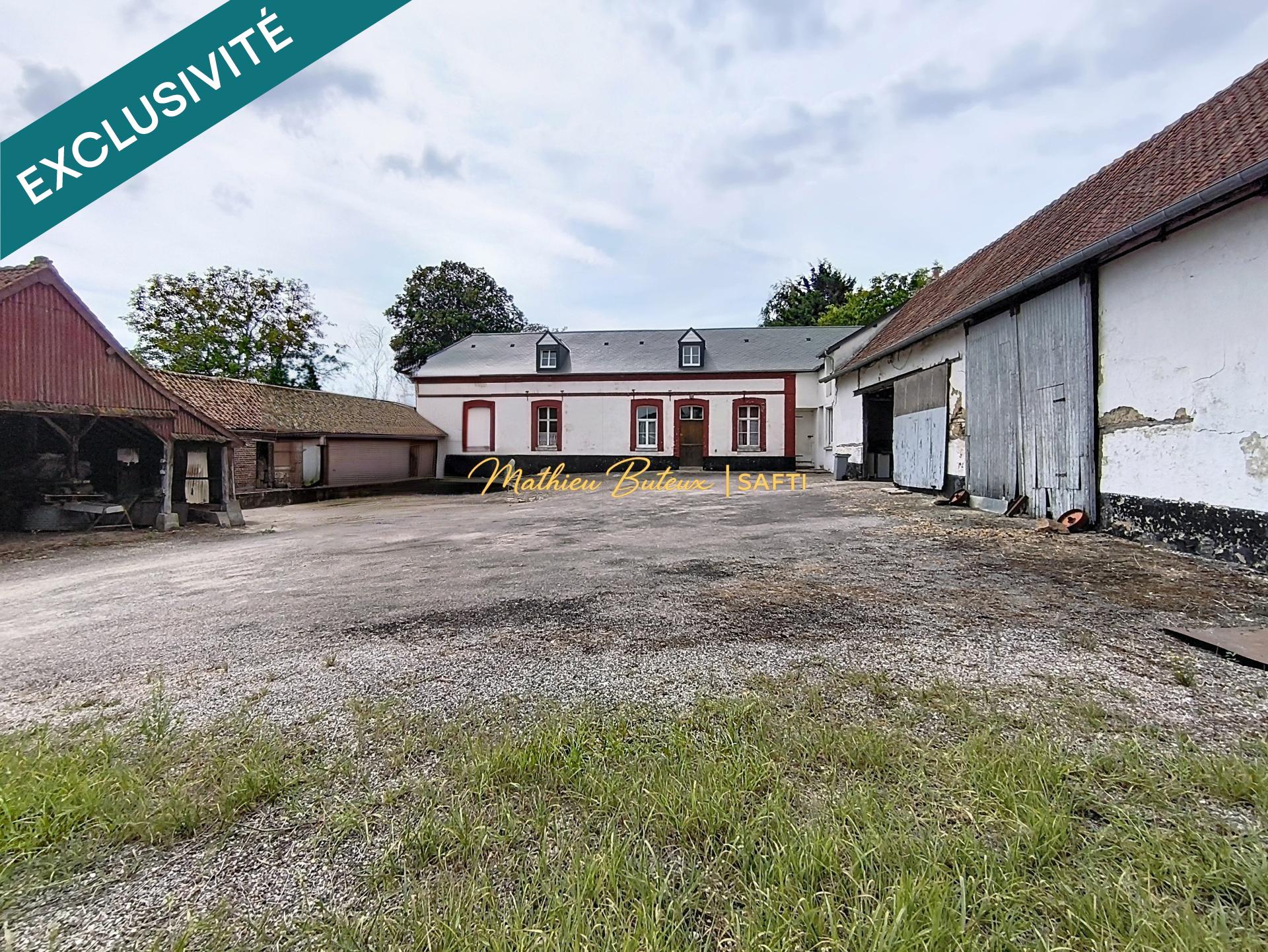 Maison 130 m², 1,28 ha et beau potentiel à Arry