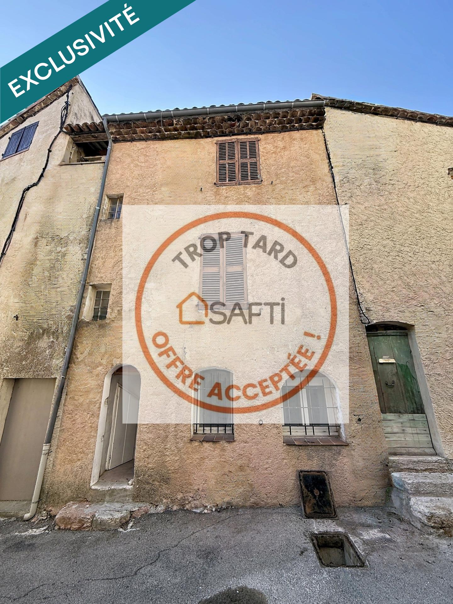 Maison de village en partie rénovée de 67m²