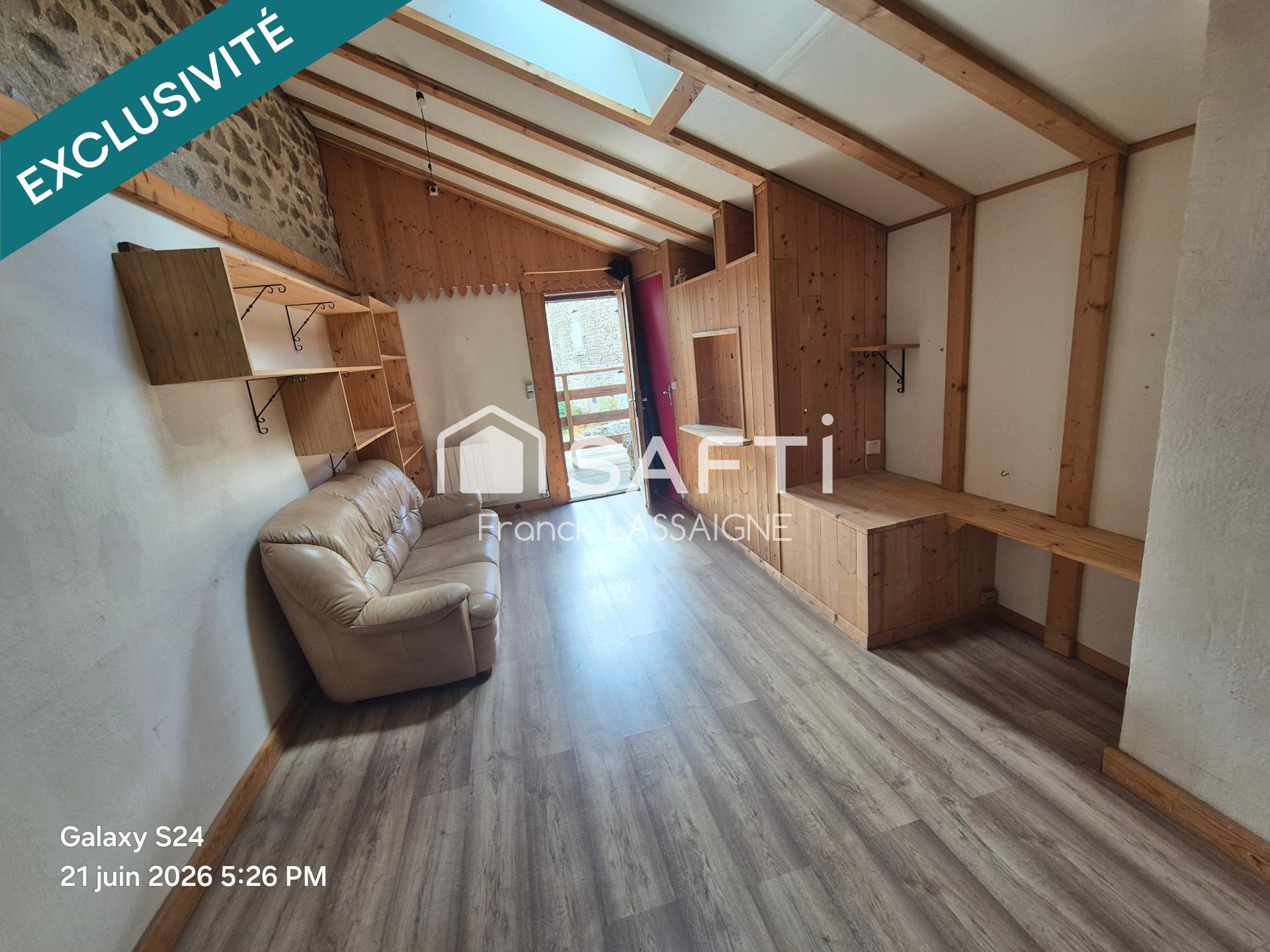 Maison de ville 71m² avec cour + ancien commerce