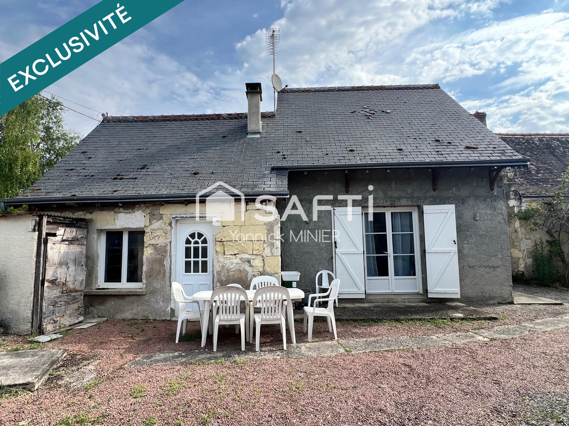 Maison avec cuisine équipée, séjour et une chambre