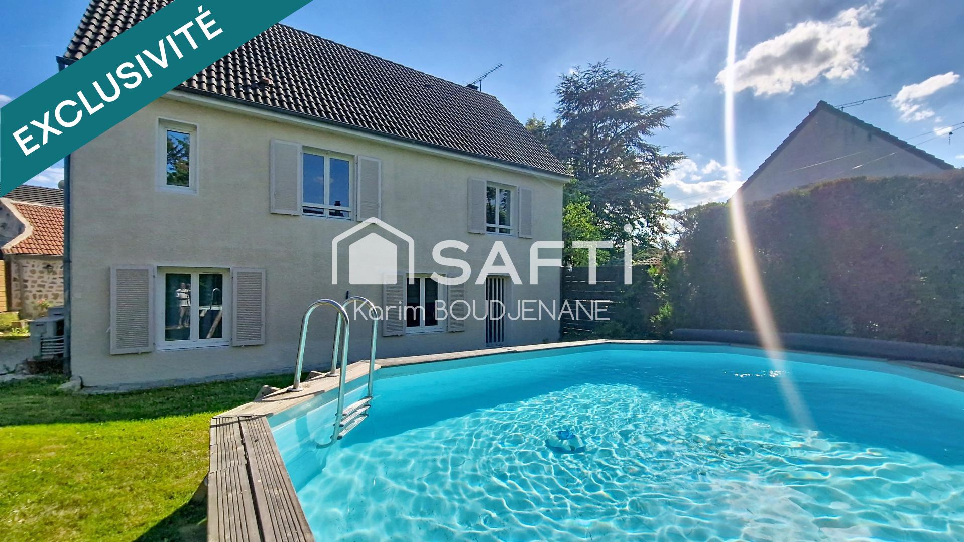 Maison individuelle, 5 chambres, dépendance, 580 m2 de terrain
