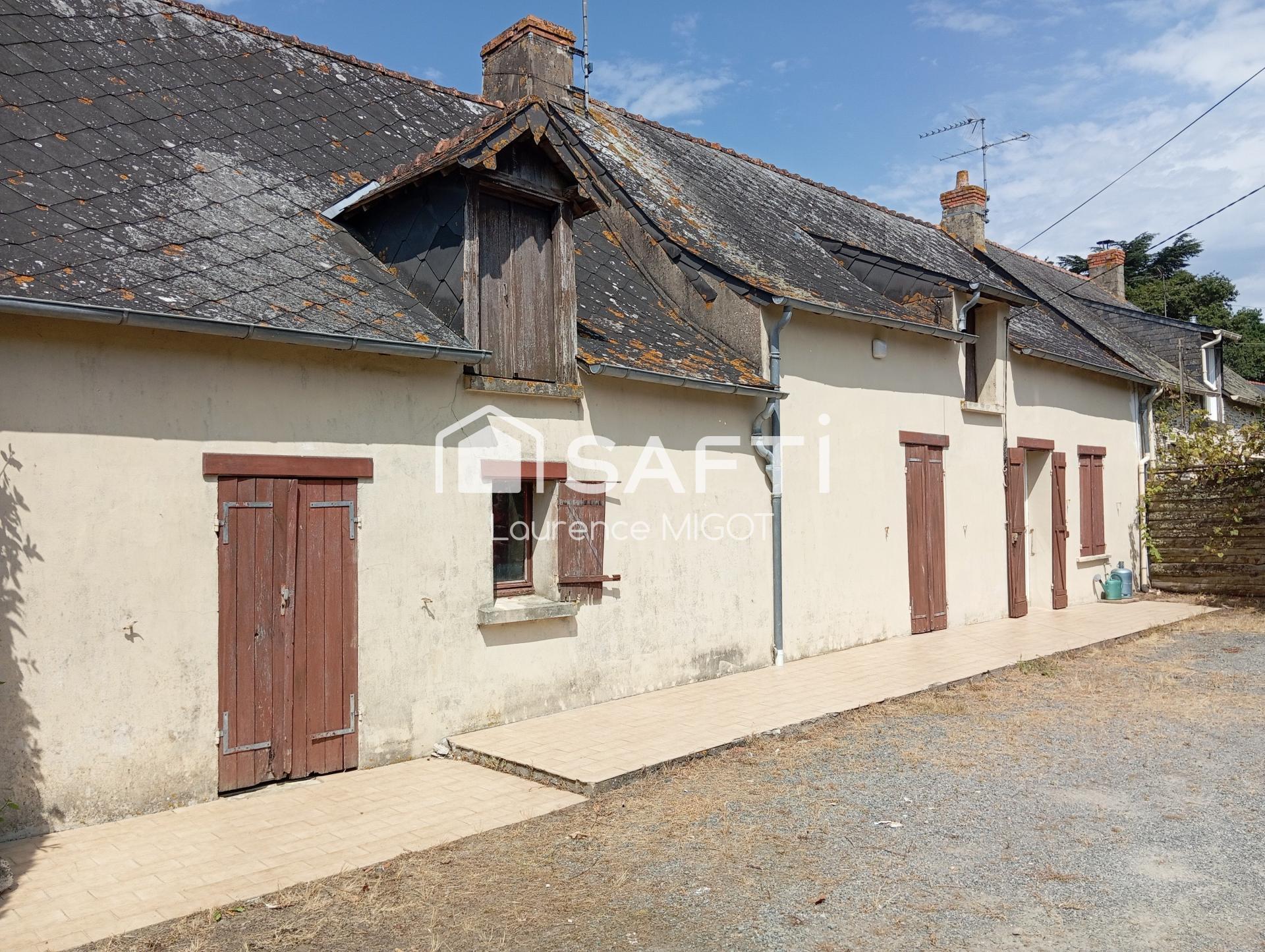 Maison avec dépendance attenante aménageable