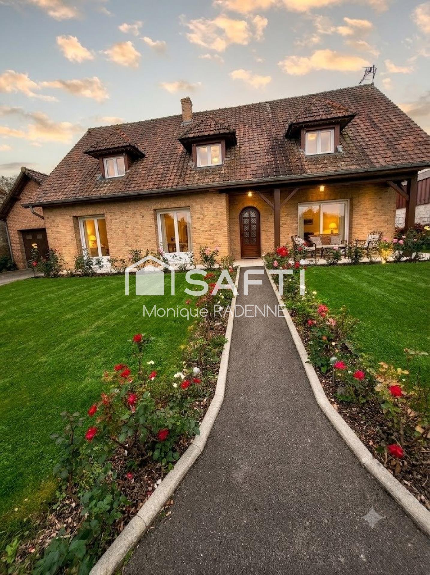 MAISON INDIVIDUELLE SEMI PLAIN PIED EN BRIQUES