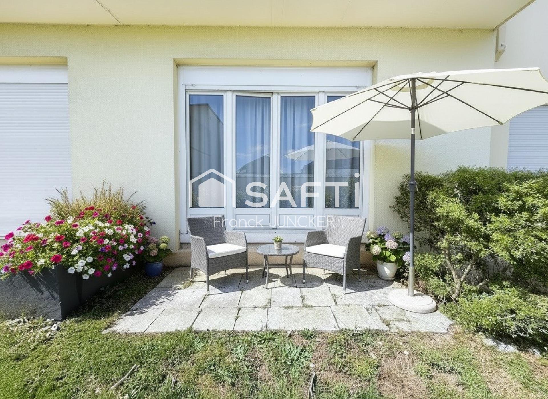 T2 avec terrasse + parking + cave – Ifs/Caen