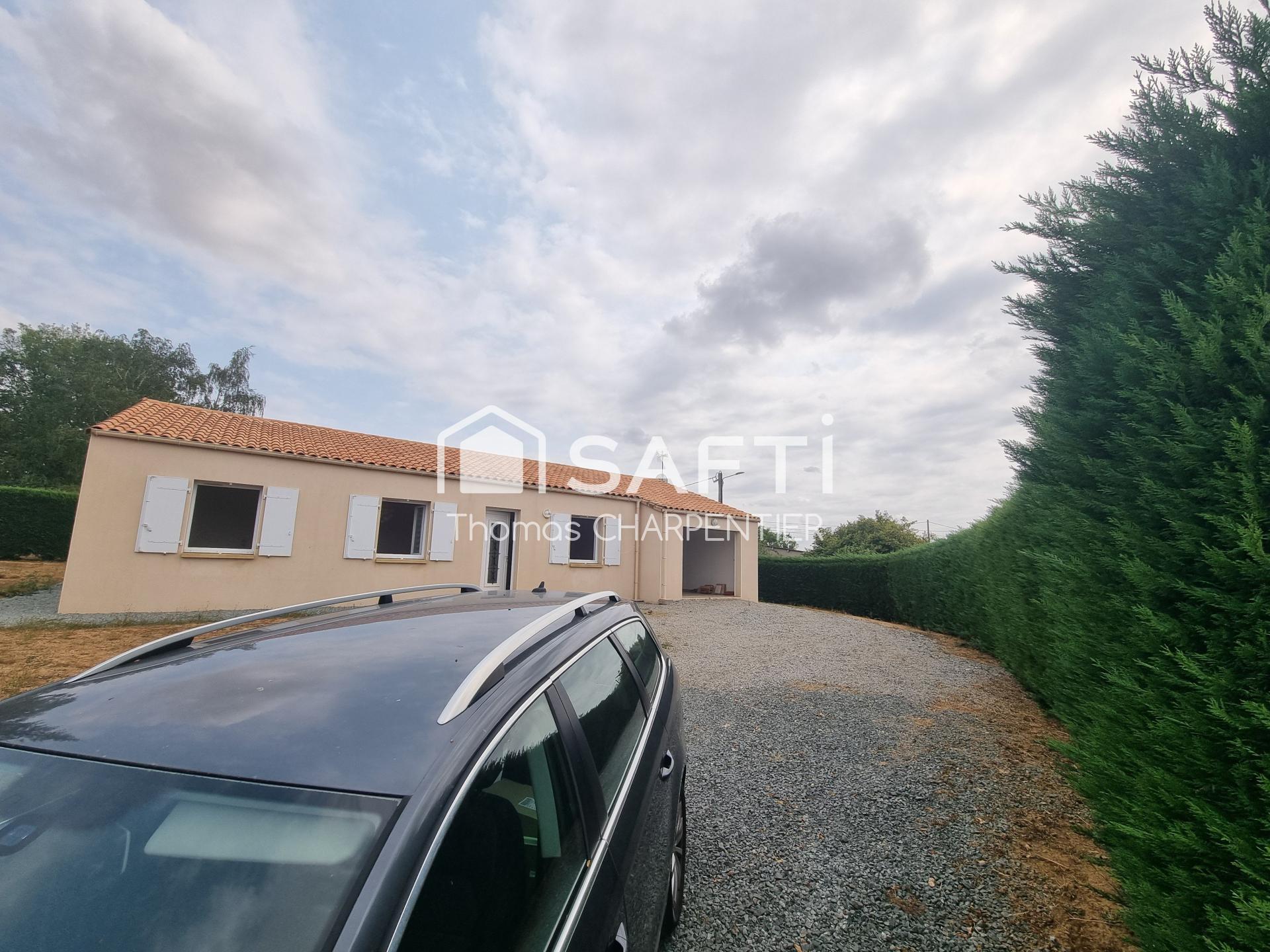 Maison à la campagne de 84m2, 3 chambres