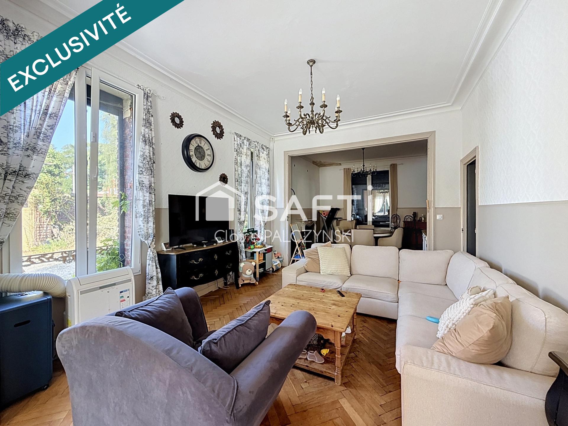 Maison de Maître d'exception – 270 m² – Terrain de plus de 2 300 m² – Fouquières-lès-Lens