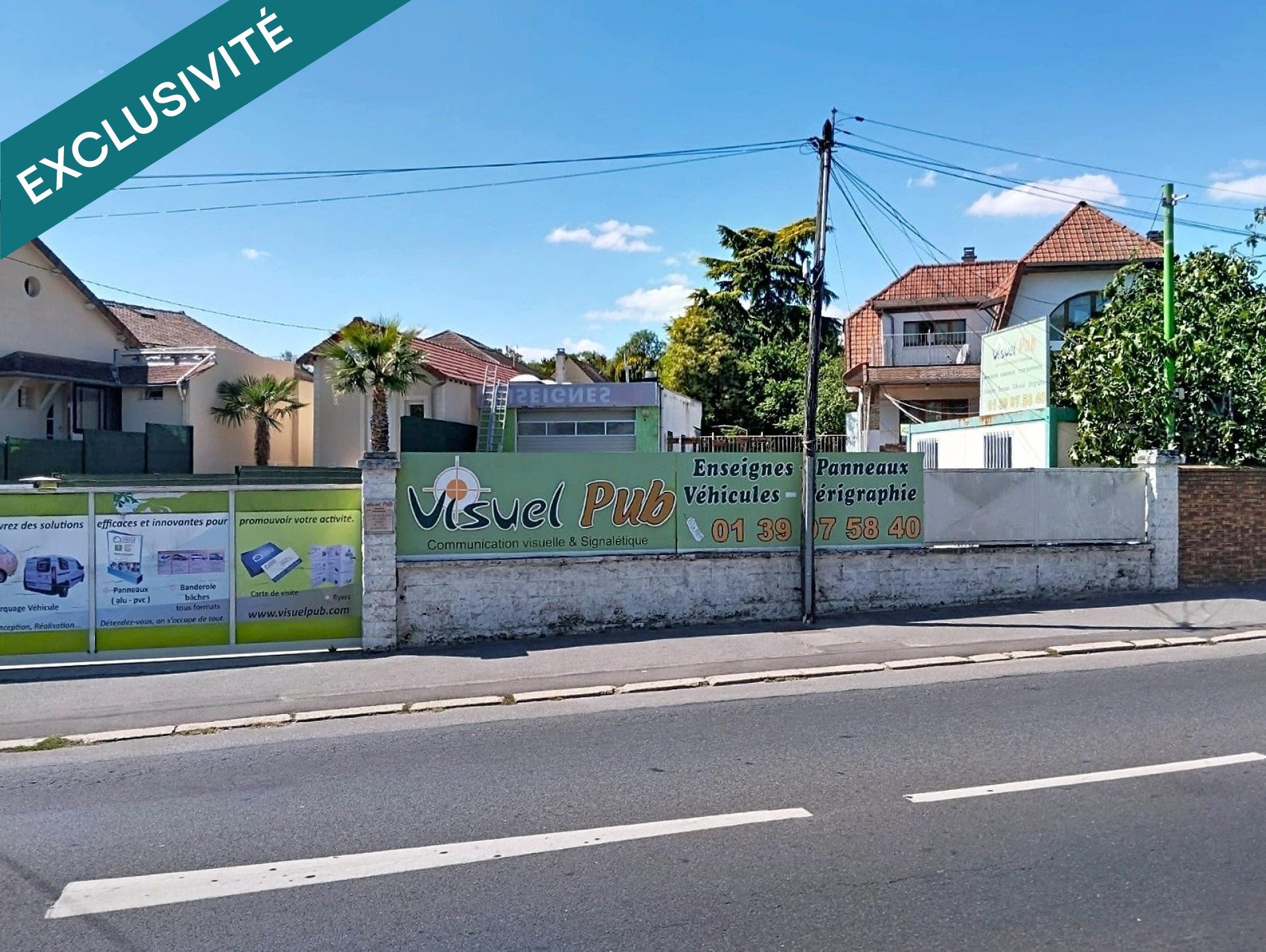 Maison de 7 pièces avec bâtiments commerciaux