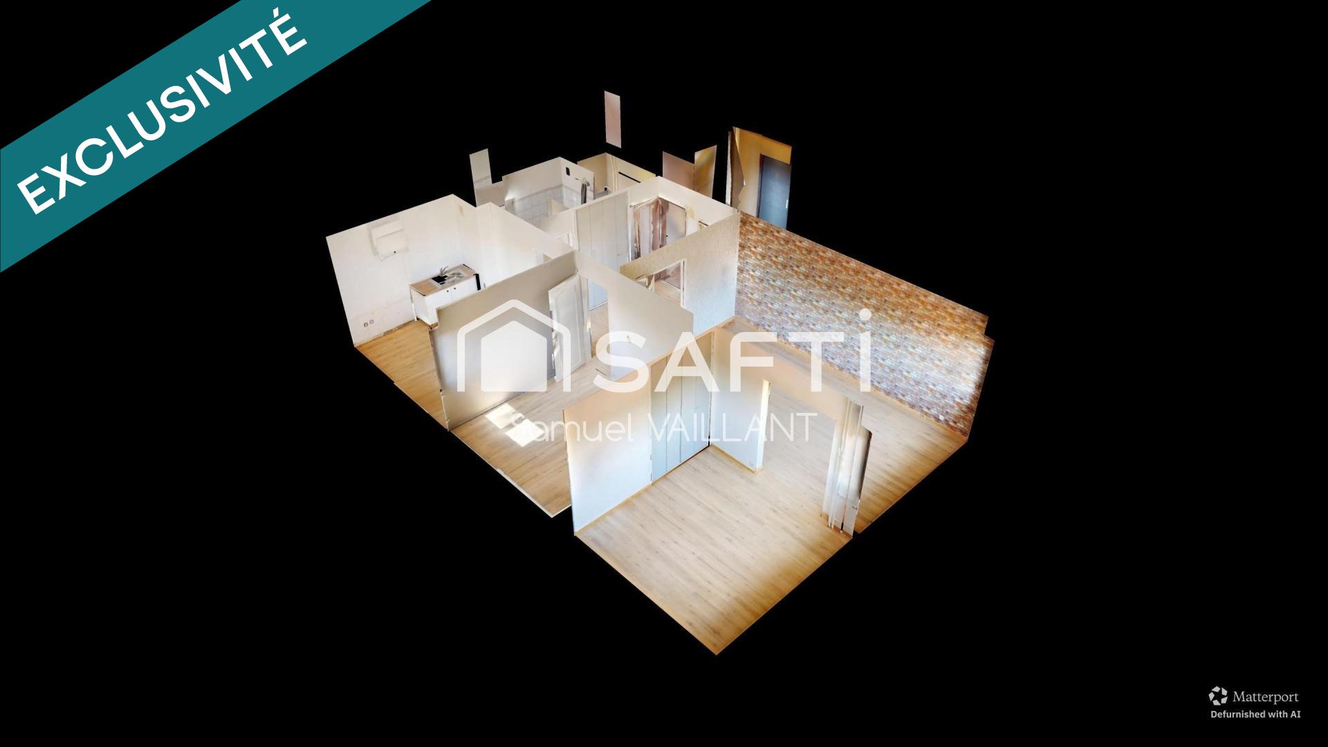 Appartement lumineux de 61M2