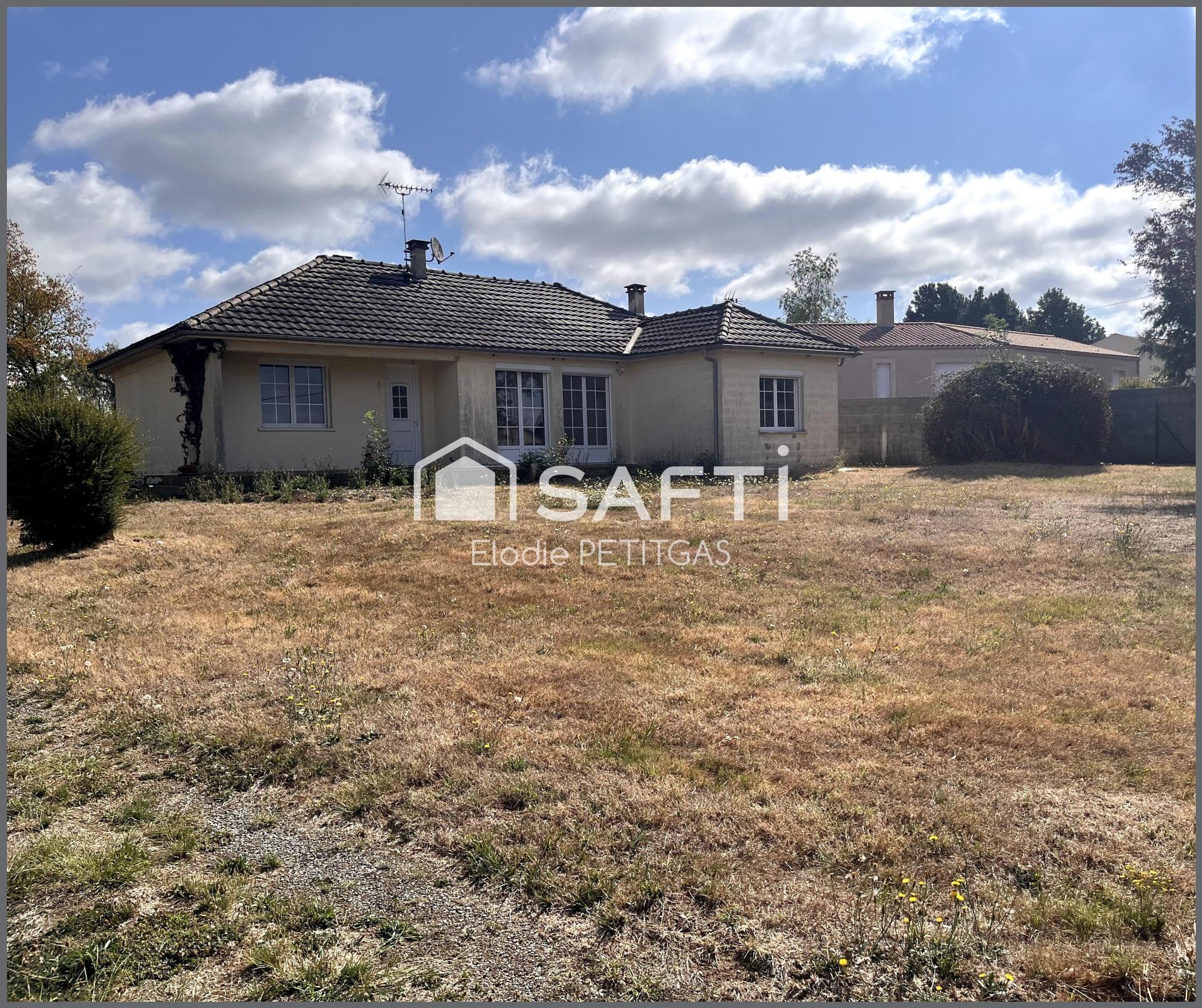 Maison 6 pièces 95 m² · à Mervent · 95 m² · 167 500 €