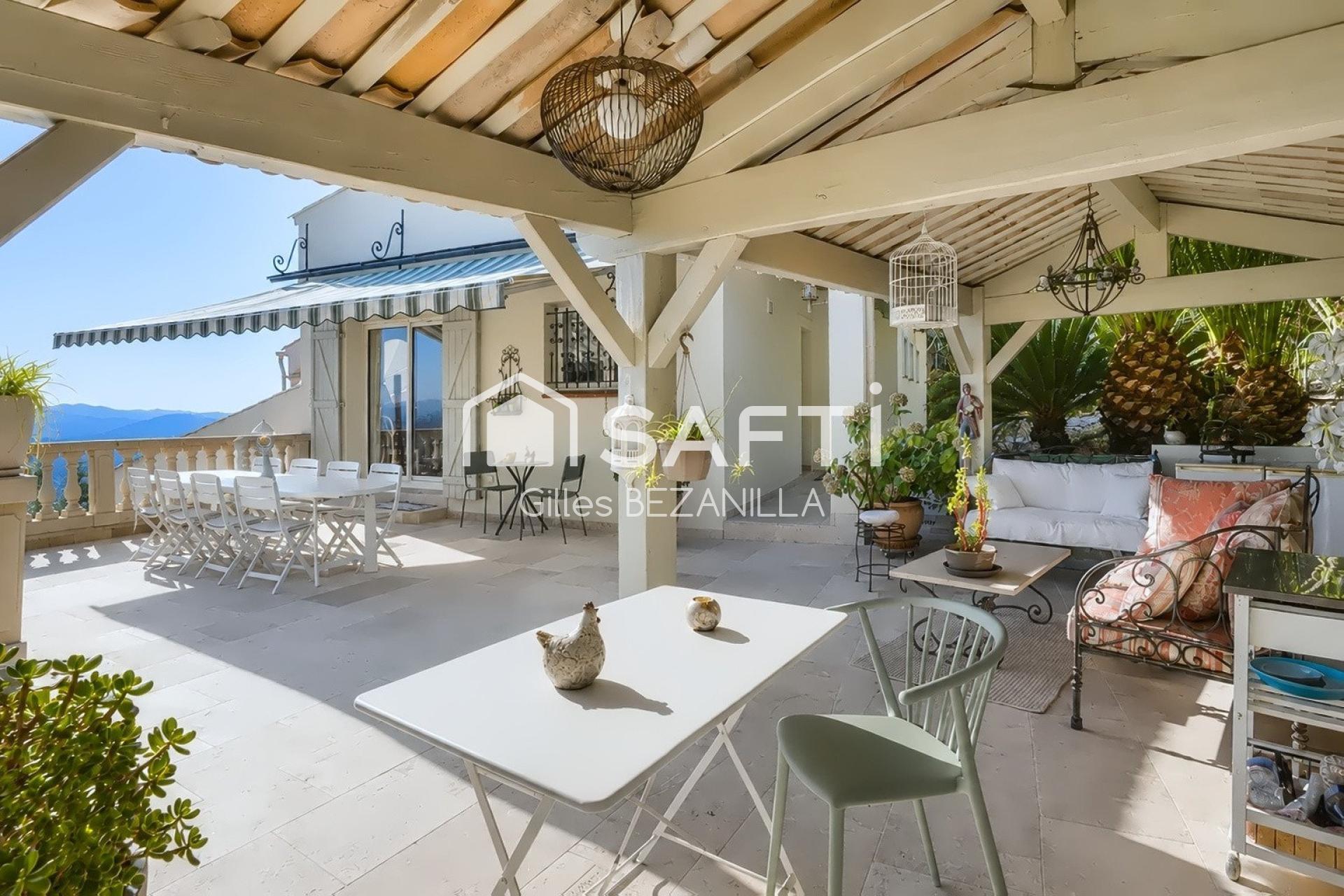 8p 240 m2 en 2 * T4 indépendants Vue panoramique