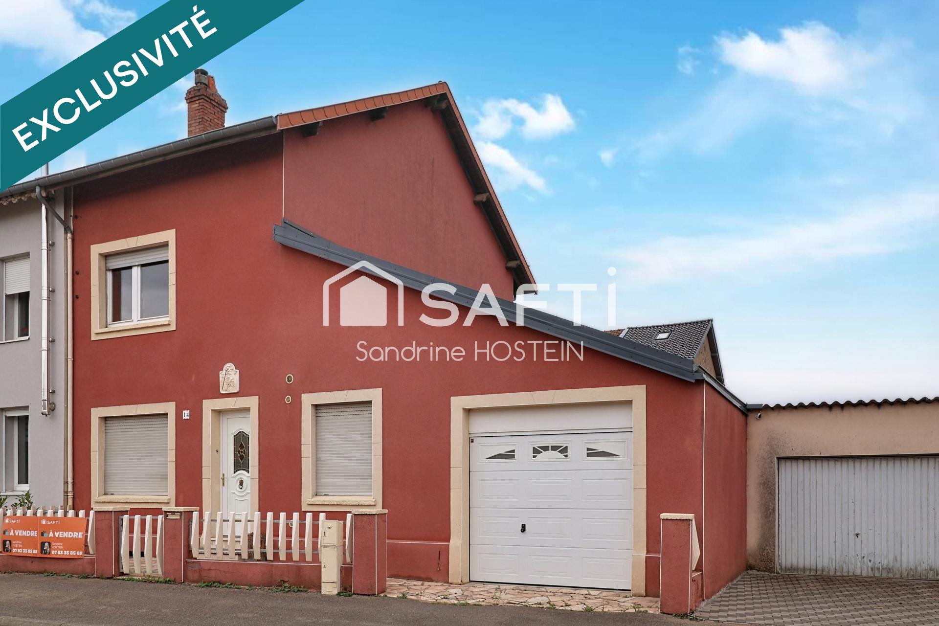 Maison 100m2 hab avec garage 2 voitures, terrasse, jardin et pisine!