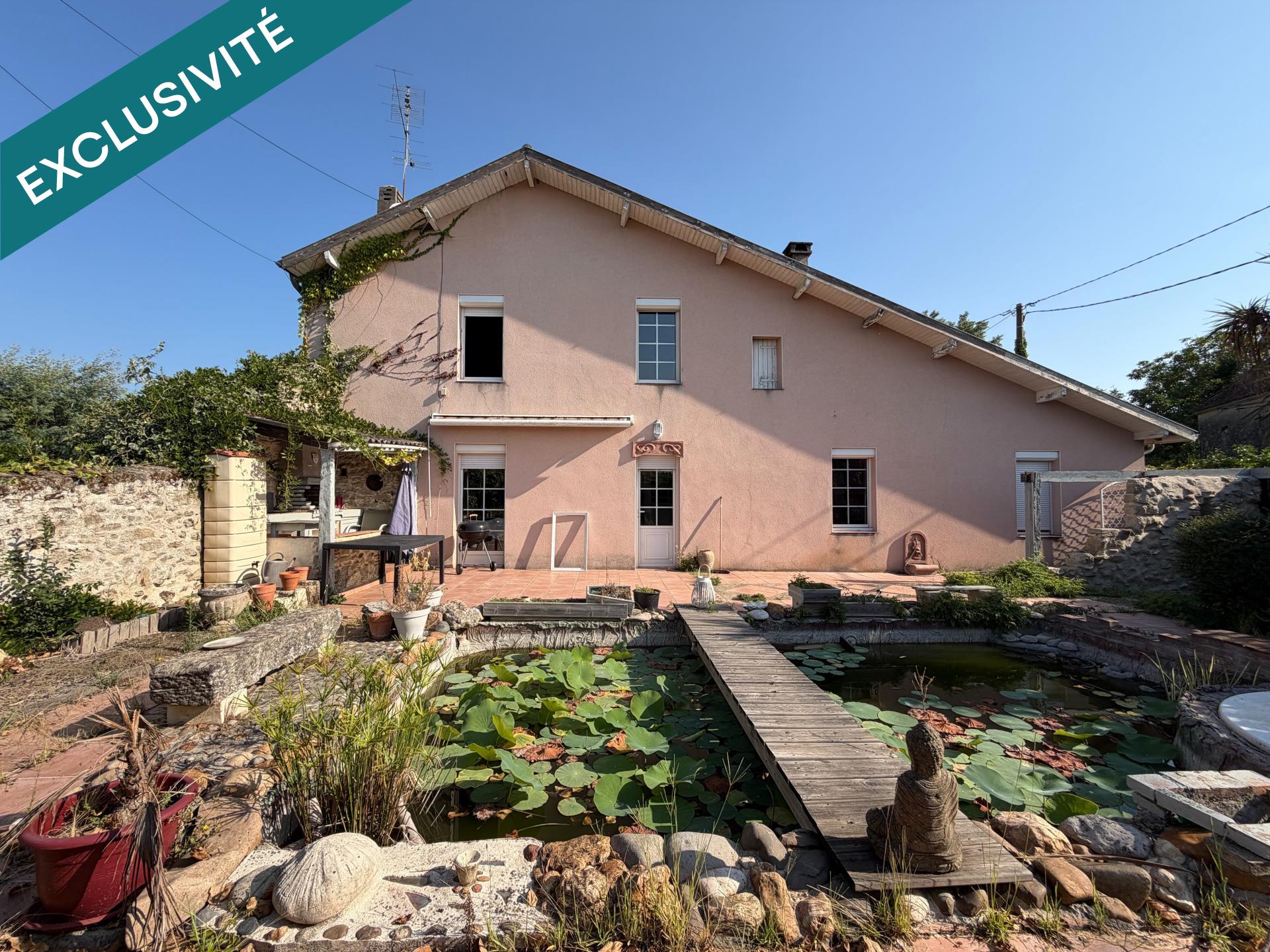 Jolie maison de 165 m2 5 pièces 3 chambres sur jardin de plus de 1000 m2