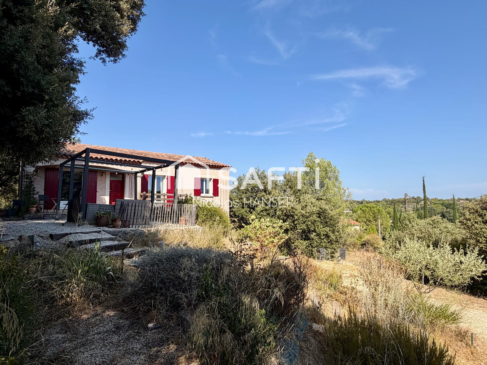 Maison de plain-pied, 3 chambres, secteur calme et résidentiel