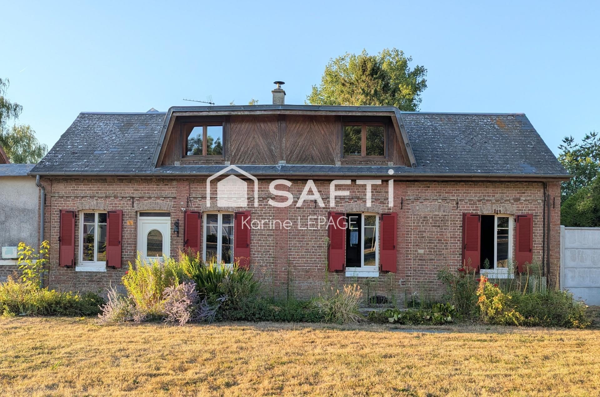 Maison 6 pièces 105 m² · à Bernaville · 105 m² · 130 000 €