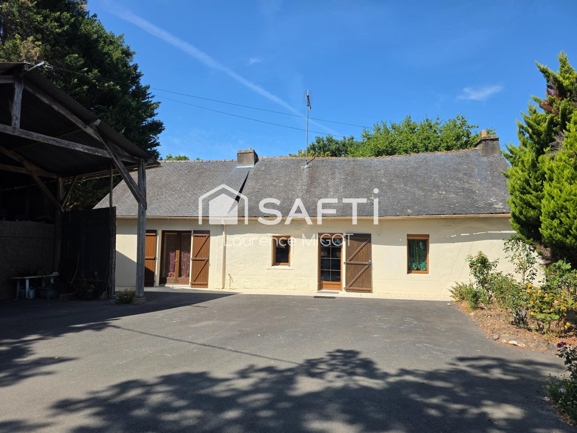 Maison en pierre, terrain divisible