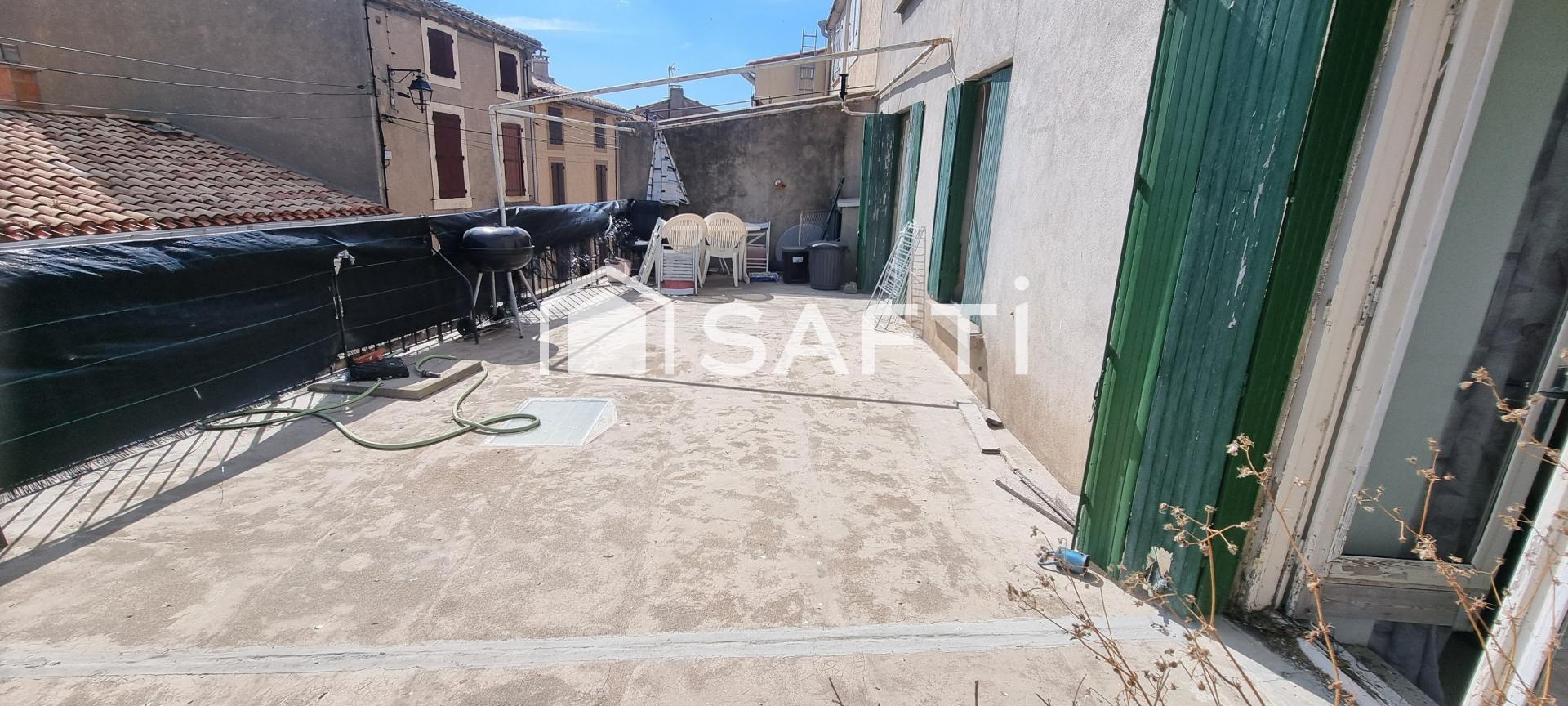 Maison 5 pièces 91 m² · à Azille · 91 m² · 120 000 €