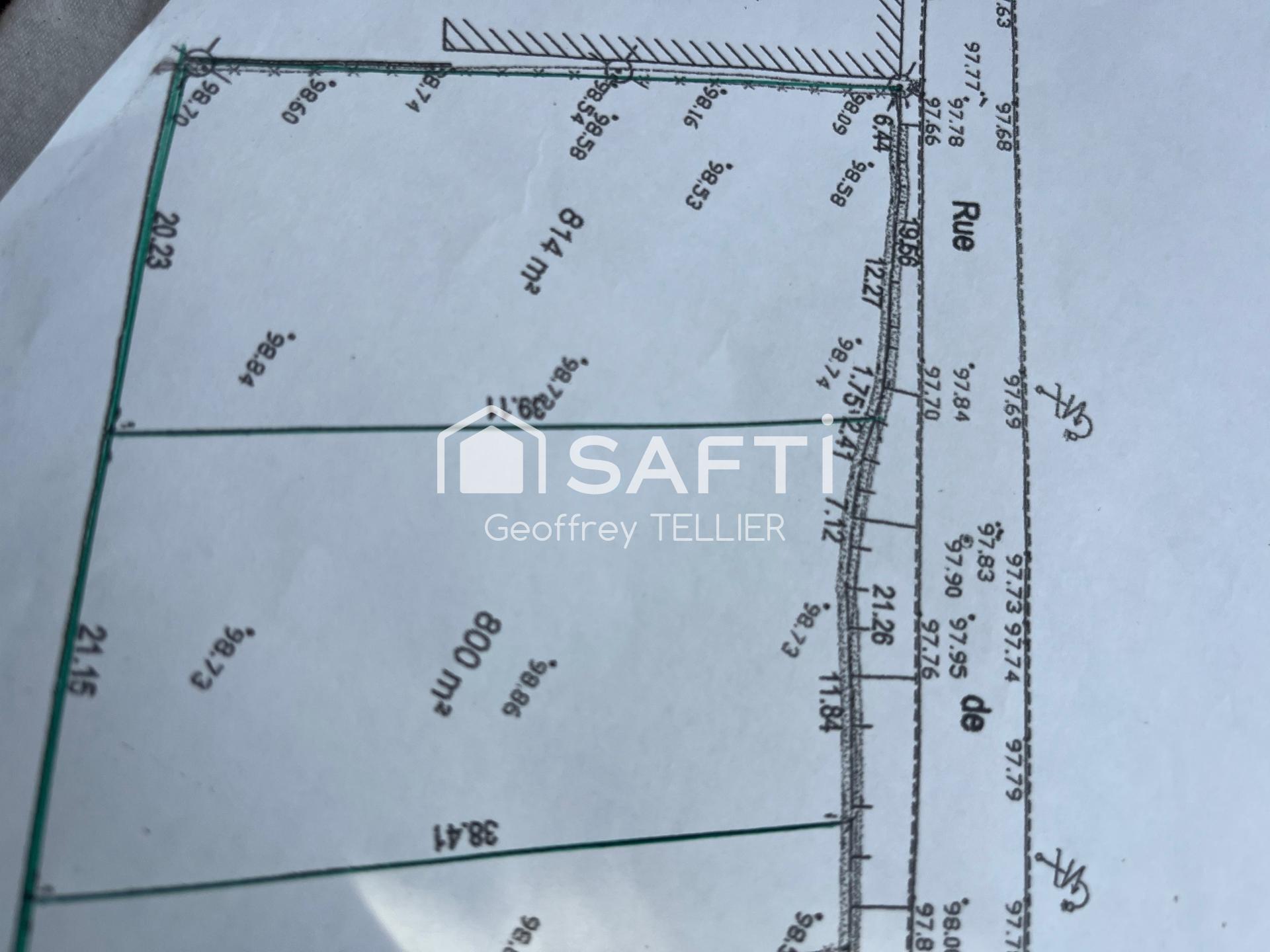 Terrain - 800m² · à Chepy · 46 000 €