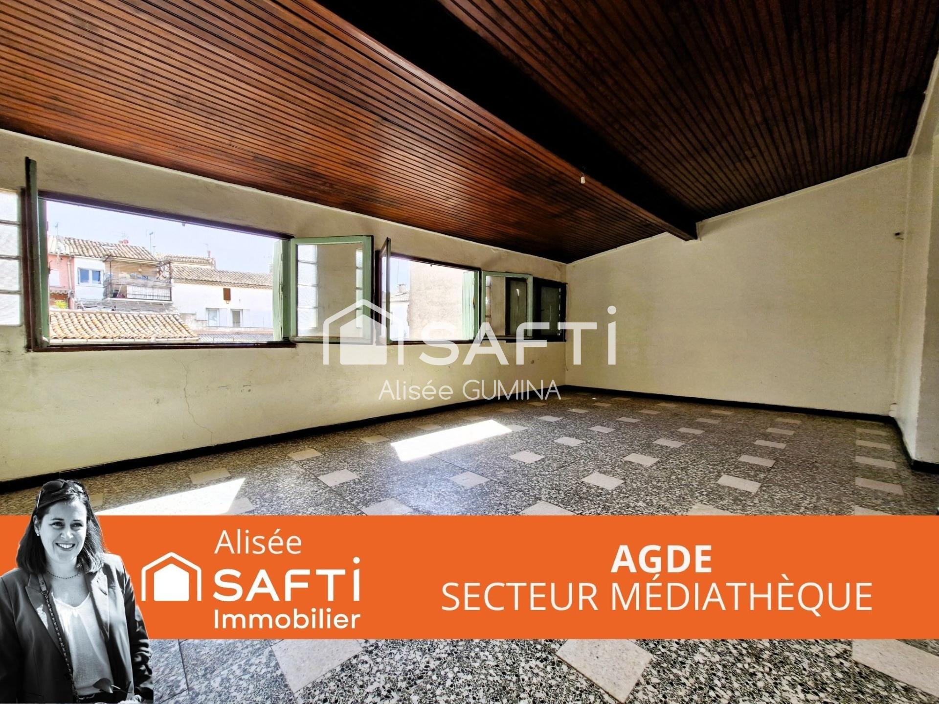 Appartement 3 pièces 66 m² · à Agde · 66 m² · 108 000 €