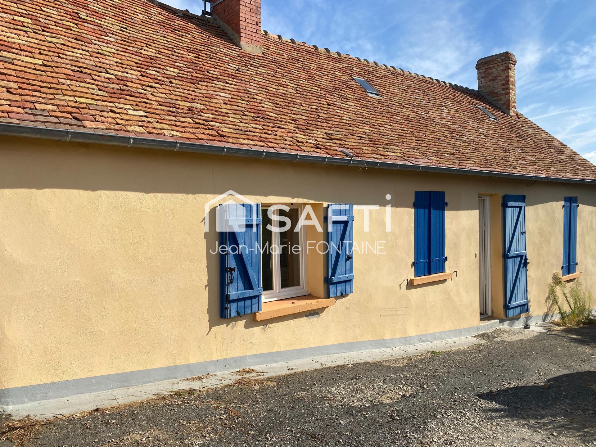 Coup de coeur pour cette maison de village de plein pied