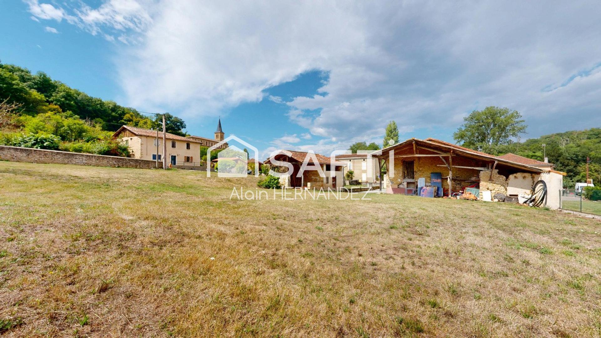 BOUSSAN - 400 m² de potentiel à 5 min d’Aurignac