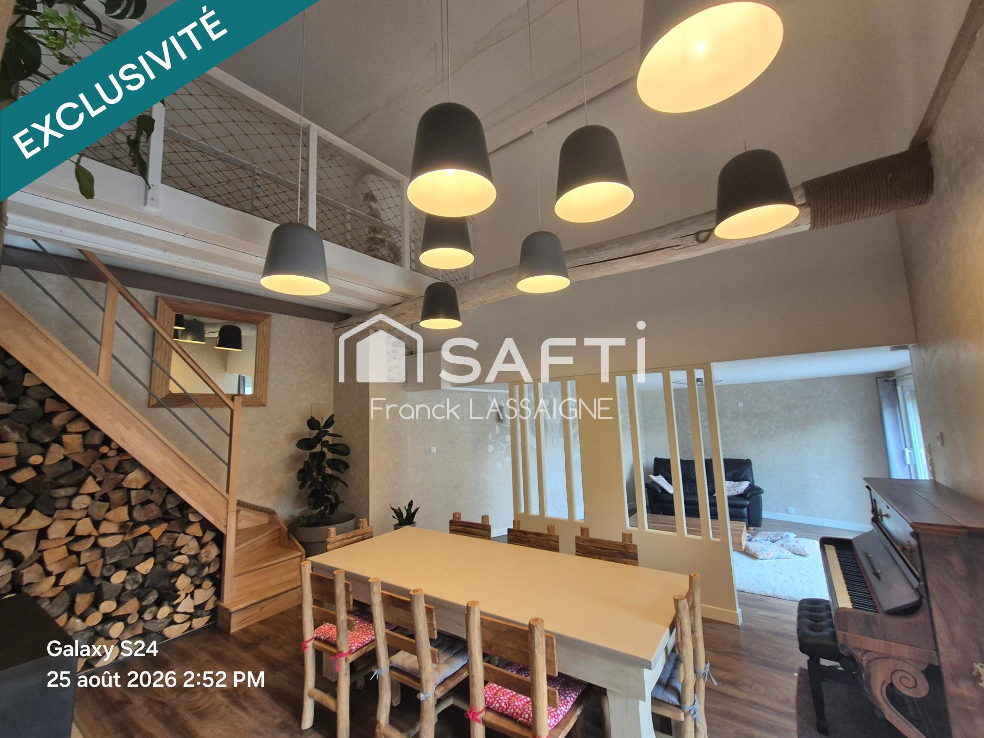 Maison rénovée 146m² 3 chambres et jardin clos