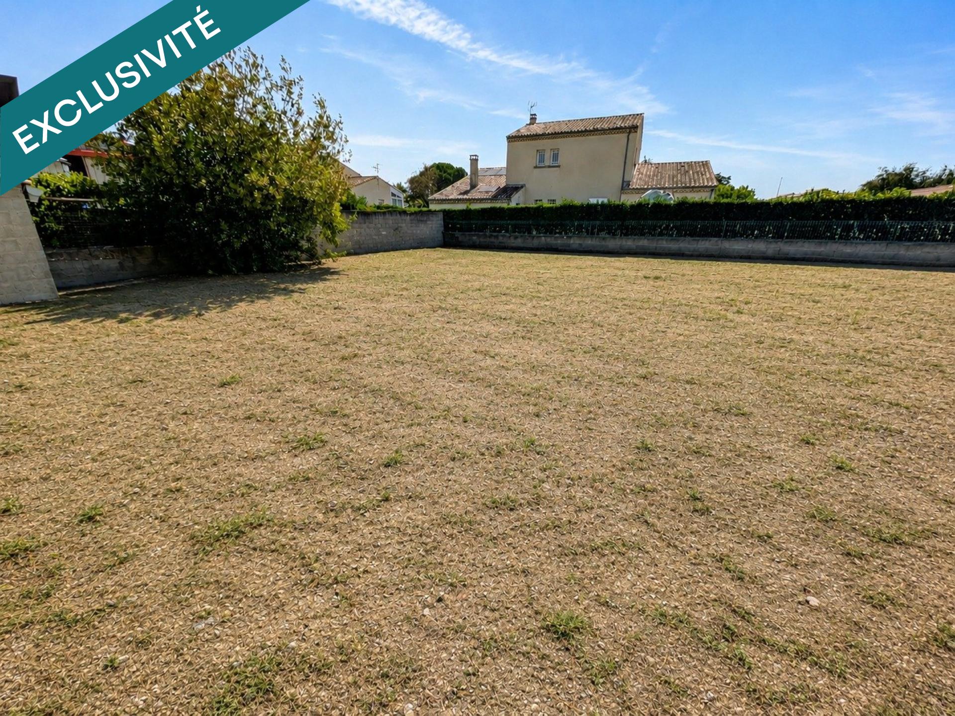 Terrain à bâtir de 400 m² – Hors lotissement – Portes-lès-Valence