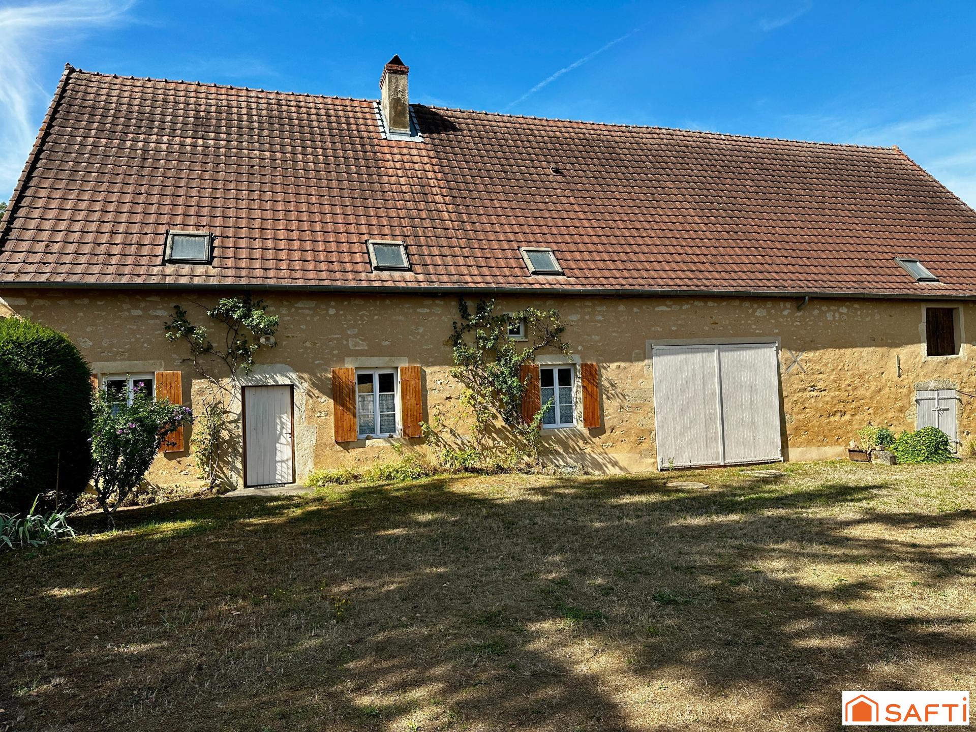 Longère en pleine campagne aux portes du Morvan