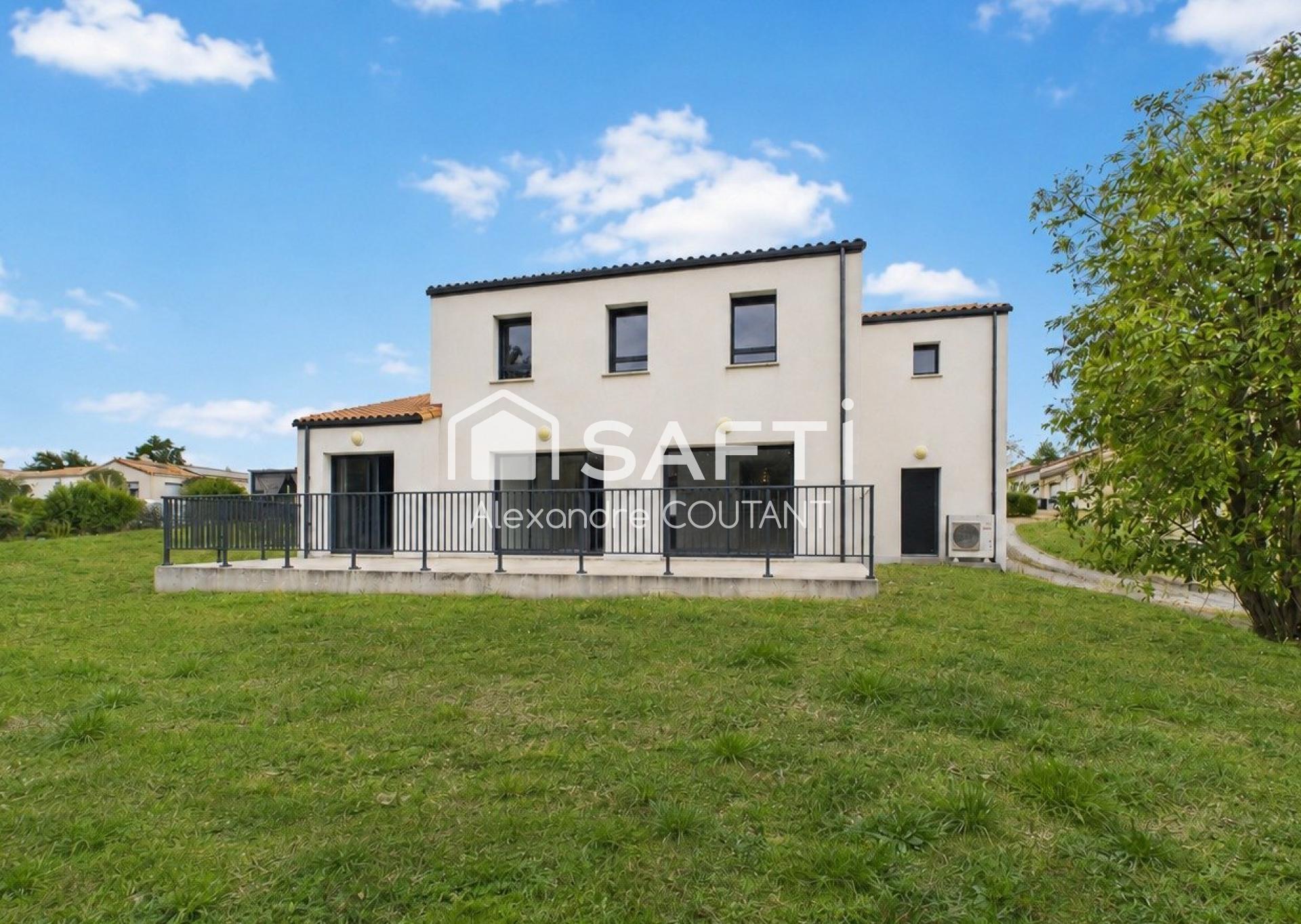 Maison contemporaine 7 chambres et excellente performance énergétique