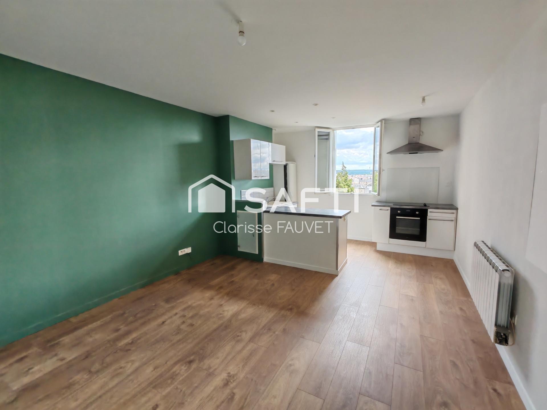 Appartement 2 pièces 35 m² · à Limoges · 35 m² · 62 000 €