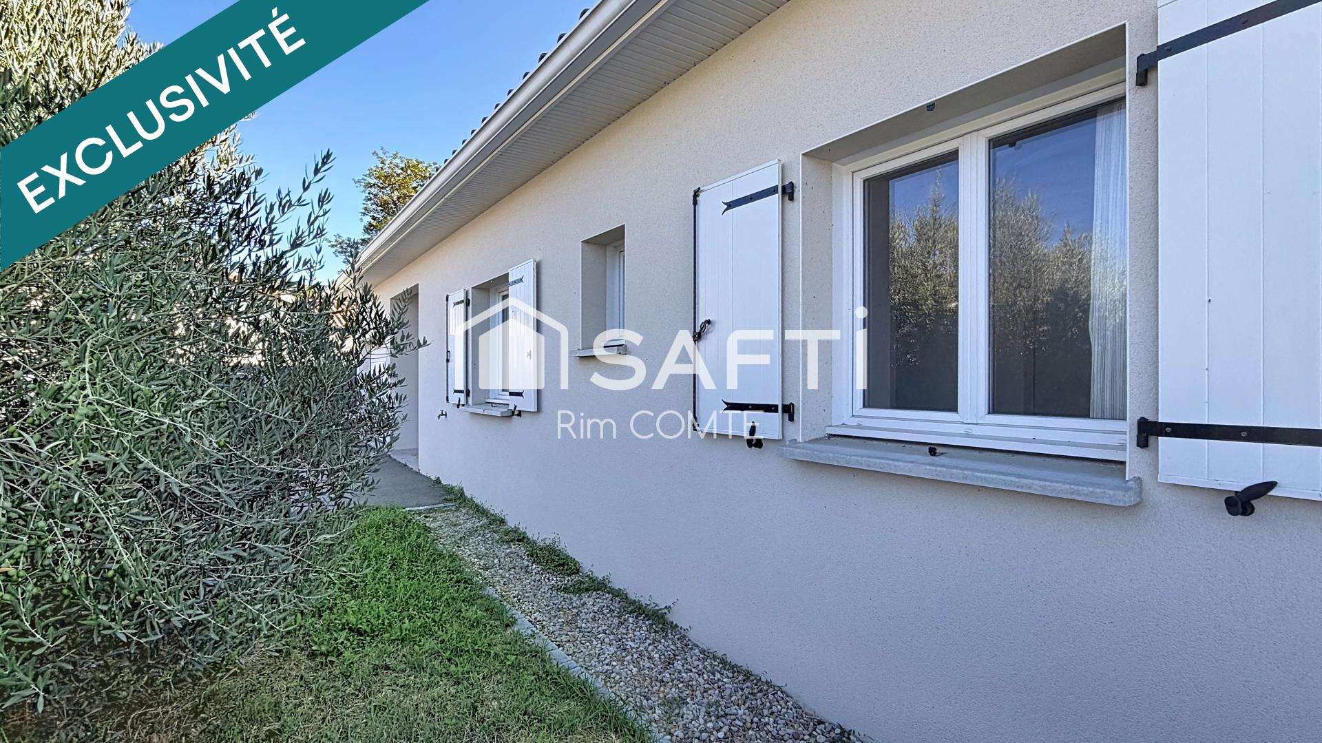 Maison de plain-pied de 104 m² – Un cadre de vie calme et fonctionnel à Anjou