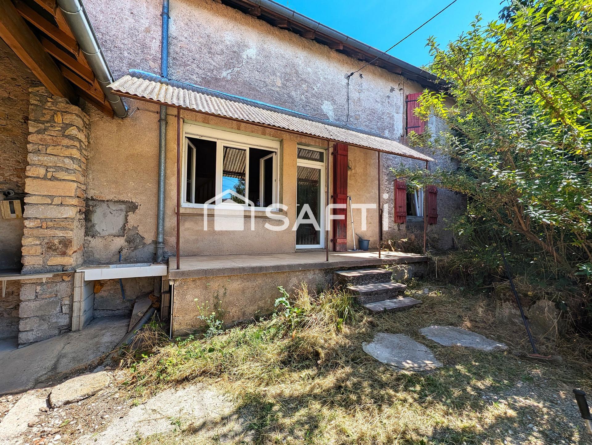 Maison individuelle de 117m² sur un terrain d'environ 1ha 79a 47ca