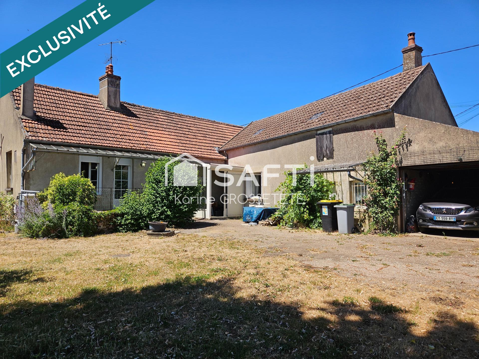 Maison 85m² sur terrain de 850m²