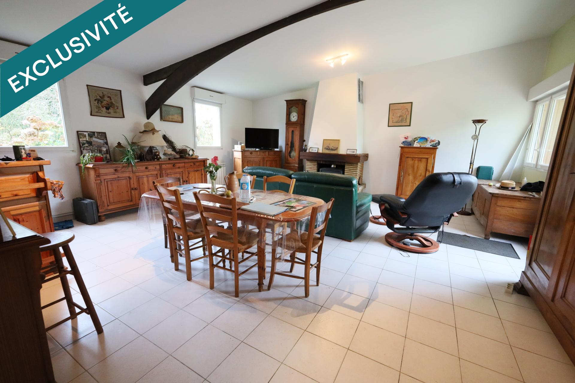 Maison plain-pied 3 chambres cadre verdoyant