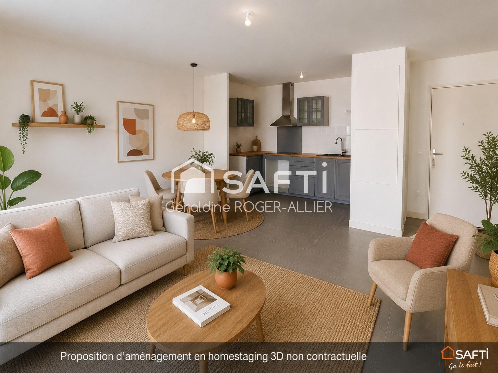 Appartement 3 pièces 66 m² · à Merignac · 66 m² · 255 000 €