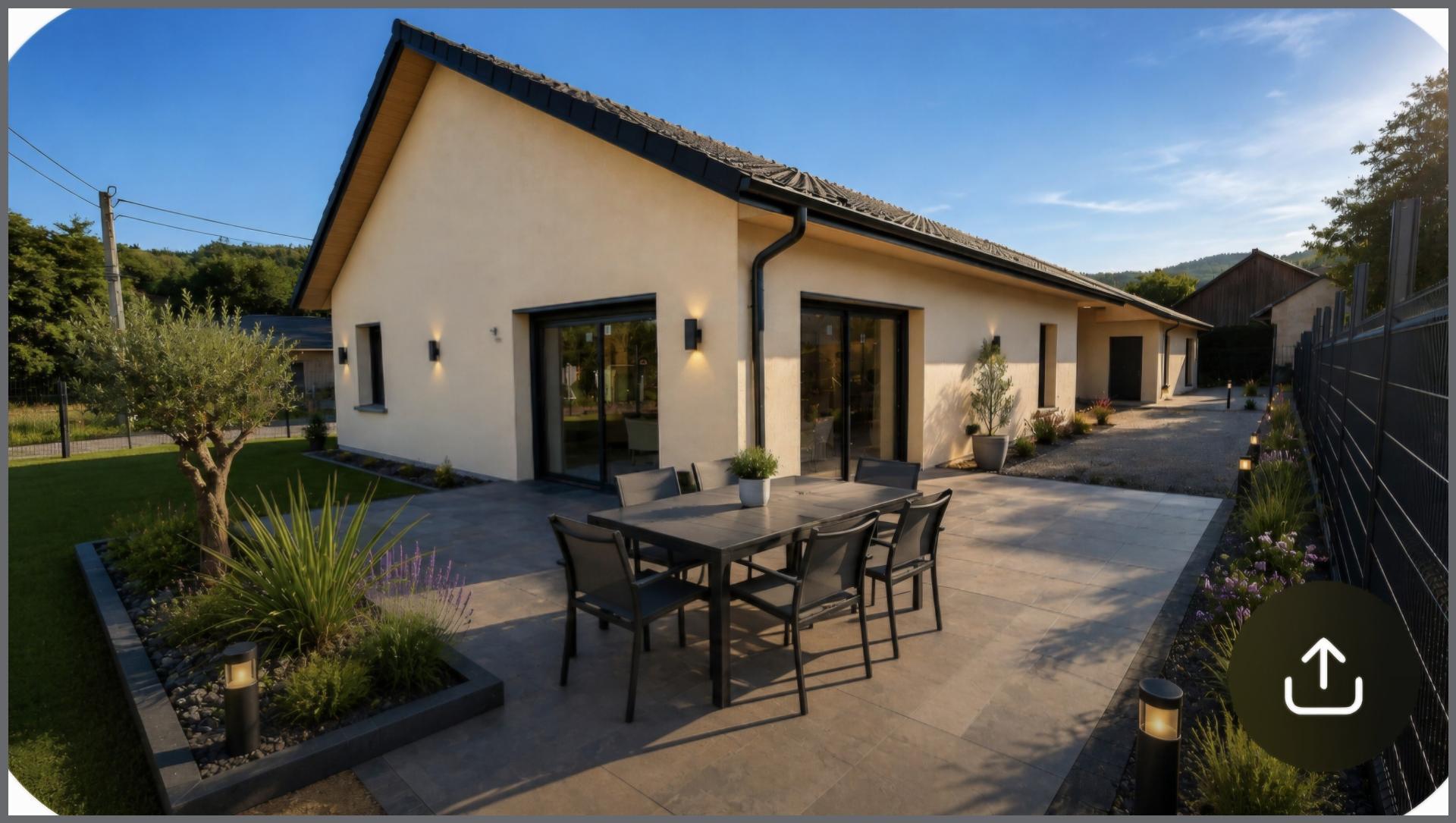 Maison neuve plain pied à Mandray
