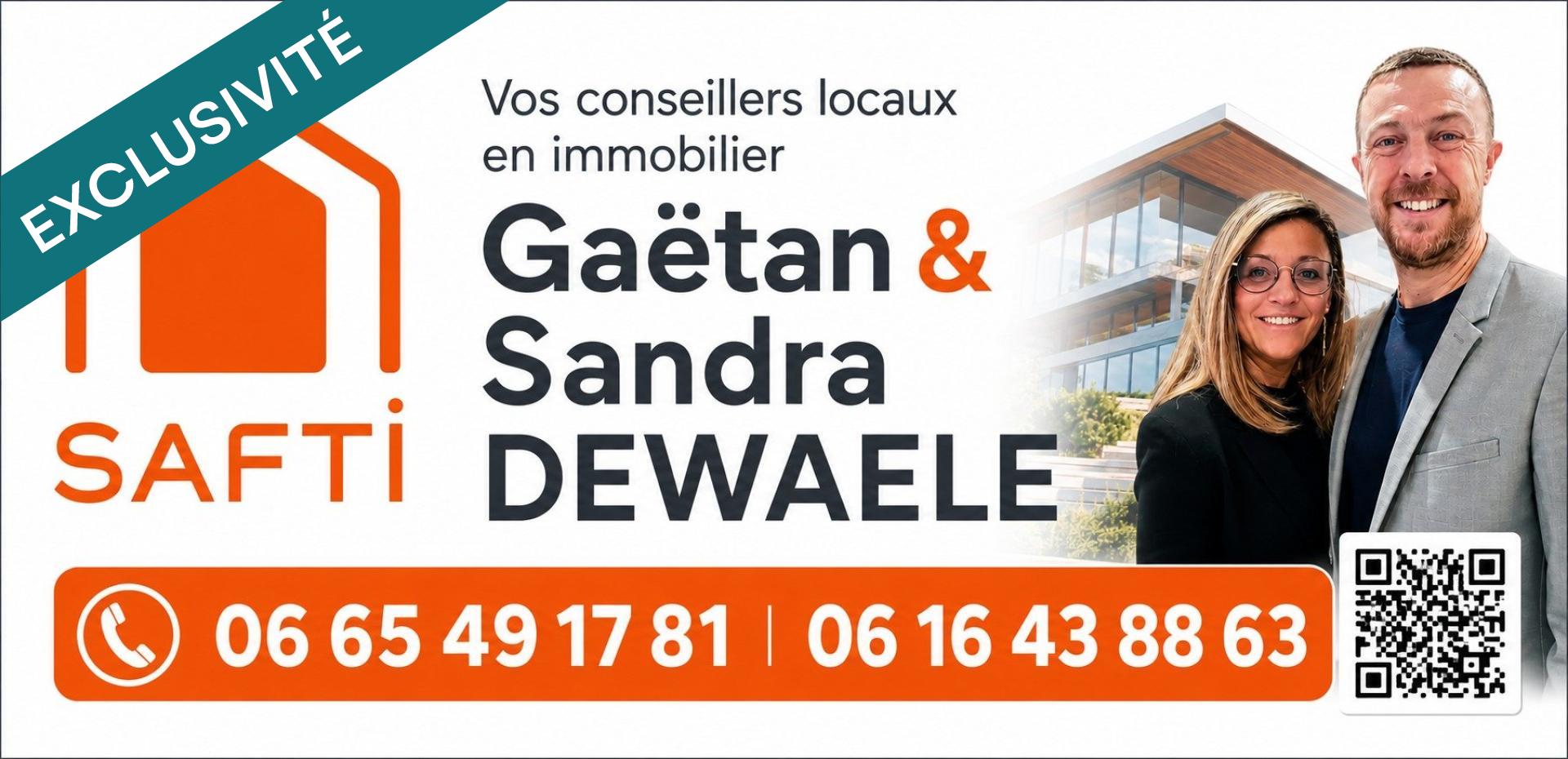 Maison 3 chambres avec garage et jardin