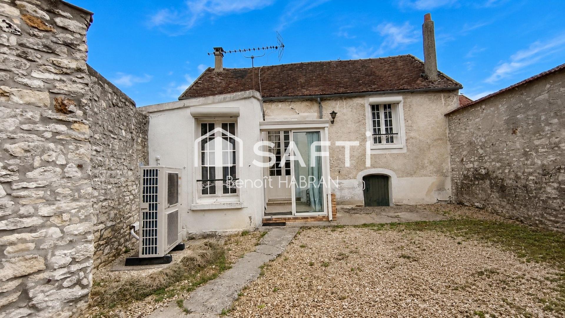 Maison 3 pièces, 1 chambre, jardin,, dépendance