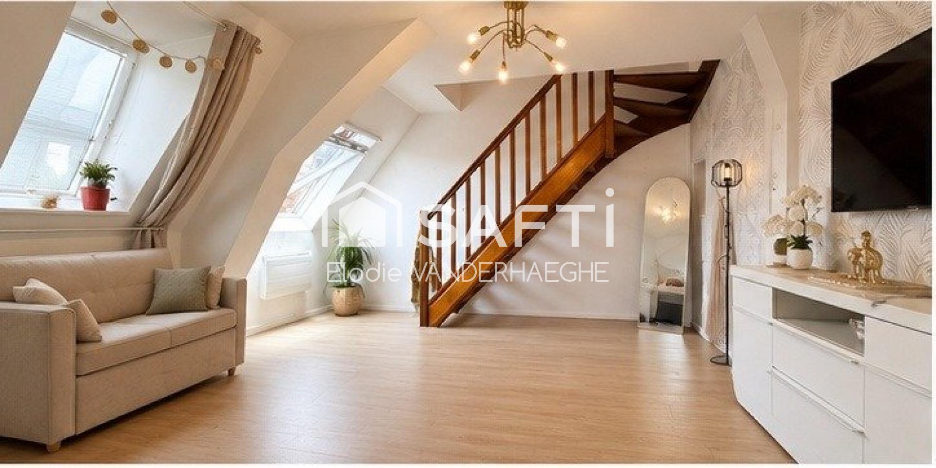Appartement 2 pièces 57 m² · à Douai · 57 m² · 99 000 €