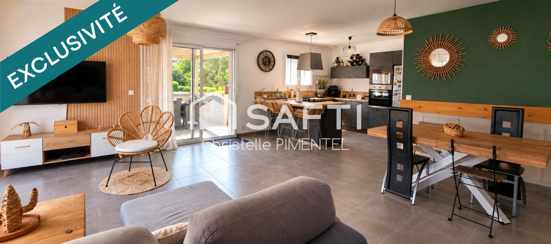 Maison 94m² — Lonçon